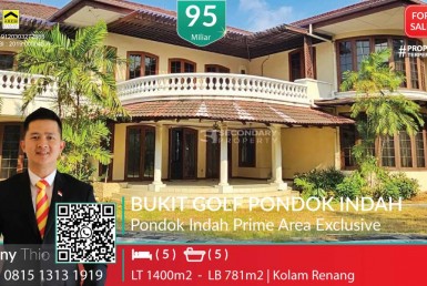 Rumah-Bukit-Golf-Pondok-Indah-Lt.1400m2-#ray